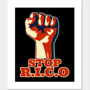 Let's stop R.I.C.O Posters and Art